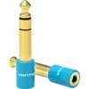 Vention AUX adapteris 3.5mm į 6.5mm su mėlynu korpusu