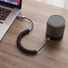 TECH-PROTECT ULTRABOOST AU04 garso adapteris AUX Bluetooth 6.0 pilkas