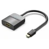 Vention USB-C į HDMI išorinis vaizdo adapteris 0,15 m Juodas