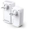 Šakotuvas TP-Link TL-WPA8631P KIT „PowerLine“ tinklo adapteris 300 Mbit/ai Ethernet LAN jungtis „Wi-Fi“ Balta 2 vnt