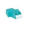 TELEGRTNER adapteris TELEGRTNER LC/APC dvipusis, daugiamodis, plastikinė įvorė, plastikinis korpusas, turkis, Z77