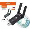 Adapteris USB 3.0 WiFi tinklo plokštė 1300Mb Išorinis 5Ghz Zenwire WD-4605AC