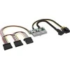 AKASA adapteris AK-PE200-01, 200W DC-DC ATX, 4 kontaktų DIN