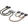 AKASA adapteris AK-PE200-01, 200W DC-DC ATX, 4 kontaktų DIN