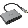 Stotis / replikatorius Akasa USB-C - HDMI - VGA Sidabrinis (AK- CBCA23- 18BK)