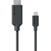 Kabelis USB Alogic ALOGIC EL2UCHD-01 adapter kablowy 1 m USB Type-C HDMI Juodas