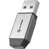 Adapteris USB Alogic ULACMN-SGR USB-A - USB-C Sidabrinė (ULACMN-SGR)