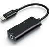 2in1 iPhone Lightning Adapteris - iPhone Lightning + Jack 3.5 AWEI (CL-121) juodos spalvos