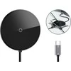 Charger induction for smartphone Baseus WXJMY-A0G (USB 2.0, USB 3.0, USB typ C, juodos spalvos)