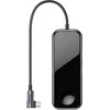 Hub Baseus CAHUB-AZ0G (Lack, 2x USB 3.0, juodos spalvos)