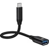 Adapteris USB Conceptronic CONCEPTRONIC Adapteris USB-C -> USB-A 3.0 OTG 10Gb/s juodas