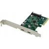 Karta jungiama į tinklą Conceptronic PCI Express Card 2-Port USB-C 3.2 Strom erford.