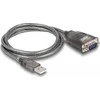 Delock Adapteris USB 2.0 Type-A iki 1 x serijinio RS-232 D-Sub 9 kontaktų kištukas 1 m