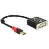 Adapteris USB Delock USB-A - DVI Juodas (62737)