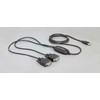 USB adapteris Delock USB - RS- 232 x2 Juodas (61886)
