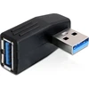 Delock USB 3.0 adapteris, pasuktas 90° horizontaliai