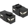 Delock USB - USB Juodas (86367)