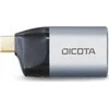 Adapteris USB Dicota USB-C - RJ-45 Sidabrinė (D32048)