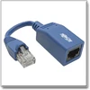Eaton konsolės rollover kabelio adapteris, skirtas CISCO RJ45 M/F, mėlynas, 12,7 cm, 5 coliai (N034-05N-BL)