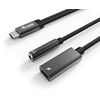 Adapteris USB Equip USB-C-> 3-Pin 3.5mm St/Bu DAC 0.12m juoda (133470)