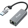 Adapteris USB Equip USB-C - RJ-45 Pilka (133495)