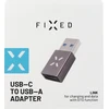 Fixed USB-C į USB-A adapteris, pilkas