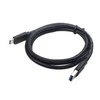 Laidas GEMBIRD USB 3.0 type C(AM/CM) 0.1m, juodas