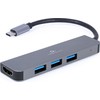 Gembird Cablexpert | USB tipo C 2 viename kelių prievadų adapteris (Hub + HDMI) | A-CM-COMBO2-01 | C tipo USB