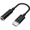 USB/garso adapteris, USB C (M) - Jack (3,5 mm) F, stereo, juodas, Genius ACC-C100