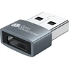 Adapteris USB Good Connections USB-A - USB-C Pilka (USB-AD203-3)