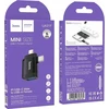 Adapteris OTG 2in1 USB C / Lightning to USB A Hoco UA31F juodas