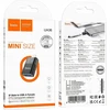 Adapteris OTG Lightning to USB A Hoco UA36 juodas transparent
