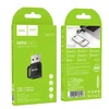 Adapteris OTG USB A to USB C Hoco 3A UA31D juodas