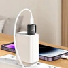Adapteris OTG USB A to USB C Hoco 3A UA31D juodas