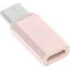 HOCO adapter Micro do Type C rožinė auksinė