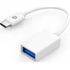 HP USB sumažinimas, (3.0), USB C (M) – USB A F, baltas, Hewlett-Packard DHC-TC105