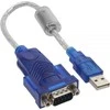 USB adapteris InLine USB - RS- 232 Mėlyna (33304D)