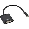 USB adapteris InLine USB-C - DVI Juodas (64103B)
