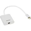 USB adapteris InLine USB-C - DisplayPort mini Baltas (64105S)