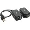 USB adapteris InLine USB - RJ45 Juodas (33600A)