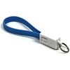 Lama Plus USB laidas (2.0), USB A M - microUSB (M), 0.2m, mėlyna, raktų pakabukas, EOL
