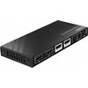 AV Jungiklis - LINDY 2x2 HDMI 8K60 Matrix Sujungimas ir Perjungimas, HDMI 2.1, 40Gbps Pralaidumas, Juodas