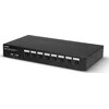 KVM Switch - LINDY 8 Prievadų DisplayPort 1.2, USB 2.0 ir Garso KVM Switch, Juodas