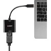 Adapteris - LINDY USB Type C į DisplayPort 4k144 Konverteris, Juodas