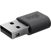 „USB adapteris Logitech 956-000169 USB-A - USB-C pilkas (956-000169)"