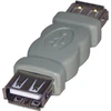 USB jungtis, (2.0), USB A F - USB A F, rutulinė, su logotipu, blisterinė pakuotė 29241, EOL