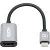 Adapteris USB Manhattan 153973 USB-C - HDMI Sidabrinė (153973)