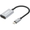 Adapteris USB Manhattan 153973 USB-C - HDMI Sidabrinė (153973)