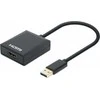 Adapteris USB Manhattan USB-A - HDMI Juodas (153690)