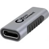 USB adapteris MicroConnect USB-C - USB-C Pilkas (USB-C adapteris F-F)